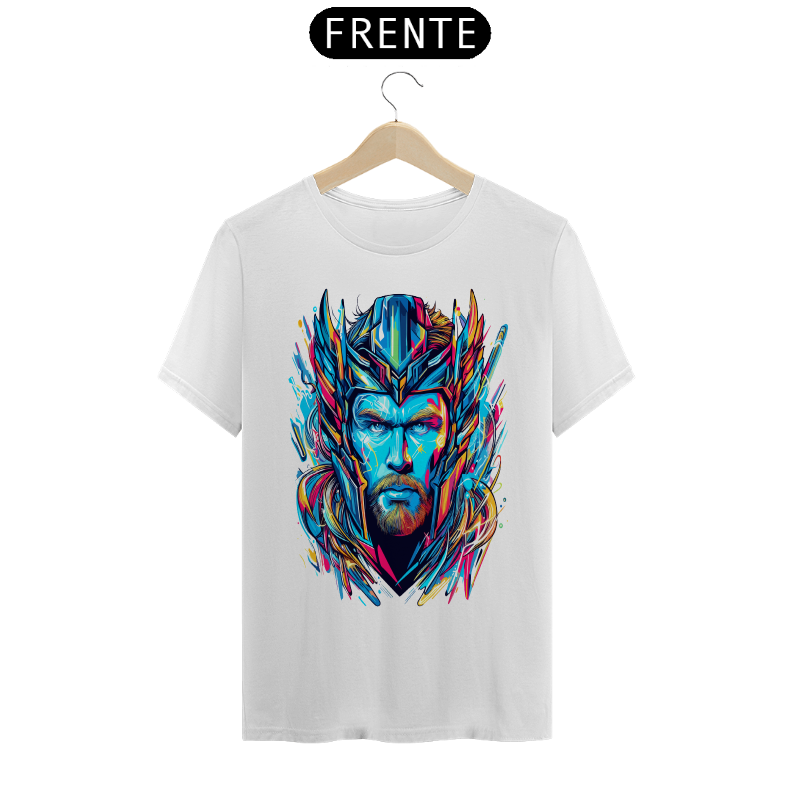 Camiseta Unissex: Thor Face