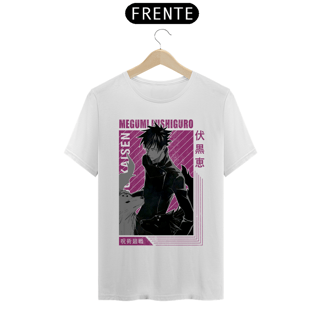 Nome do produto Camiseta Unissex: Megumi Fushiguro