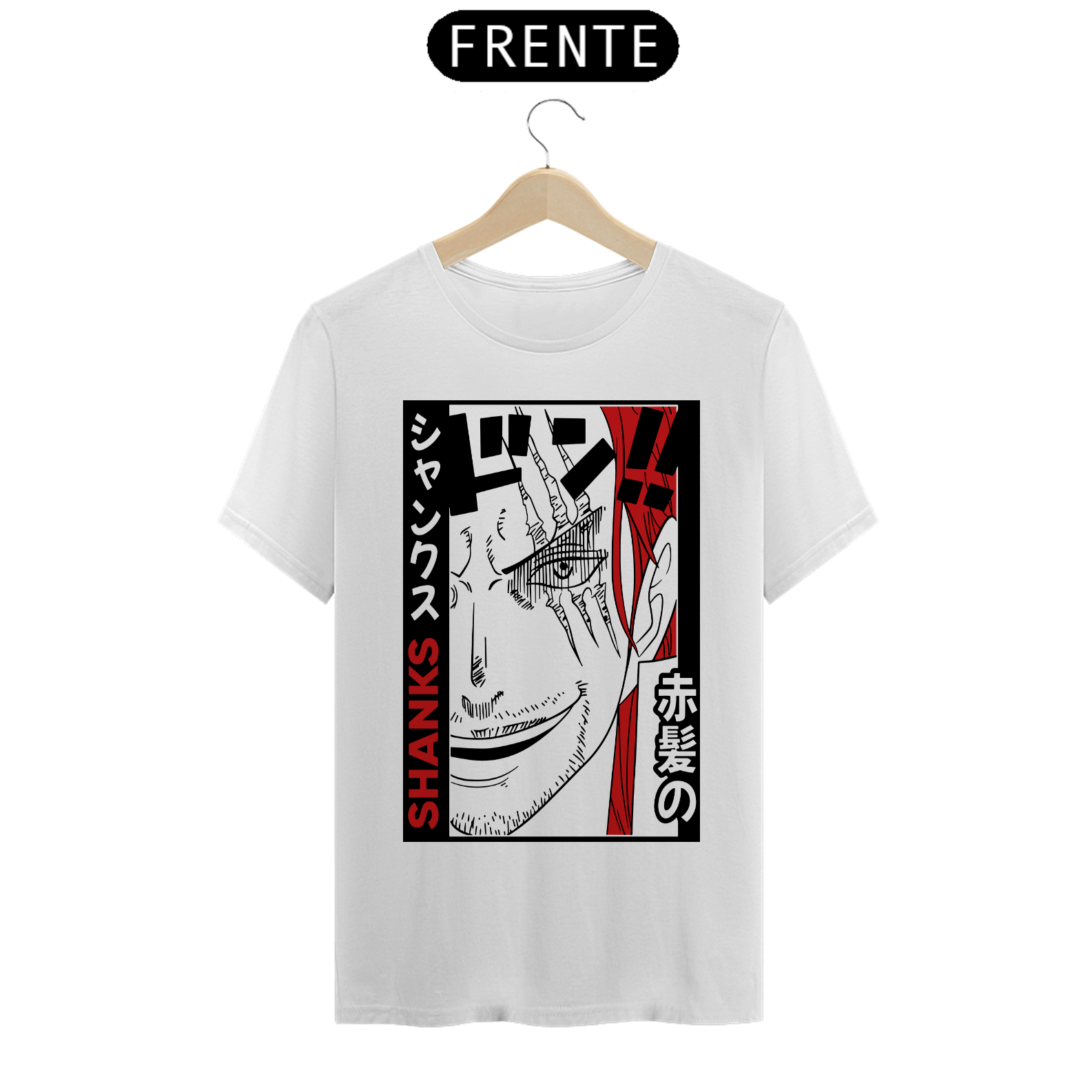 Camiseta Unissex: Shanks