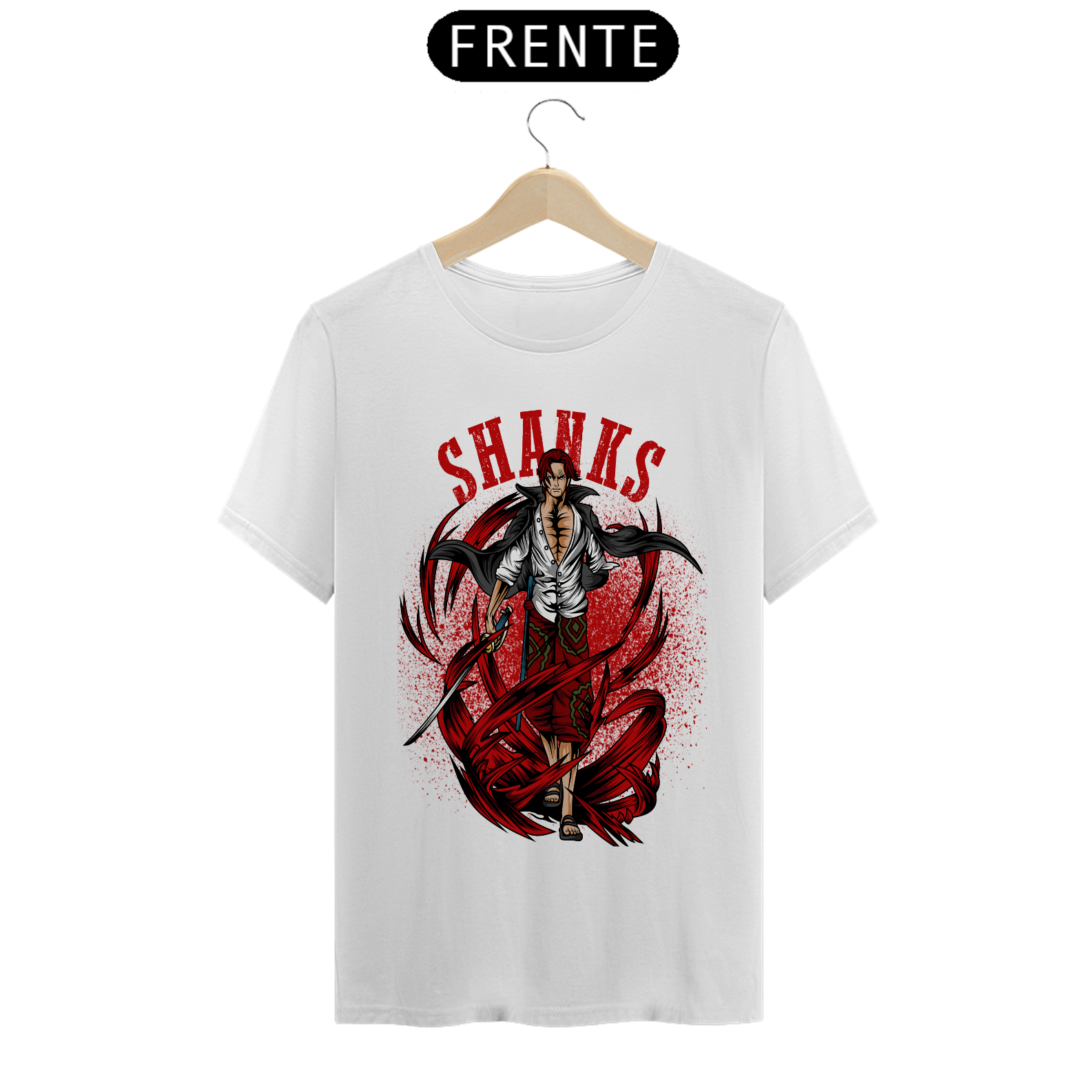 Camiseta Unissex: Shanks