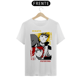Nome do produto Camiseta Unissex: Rushina & Minato