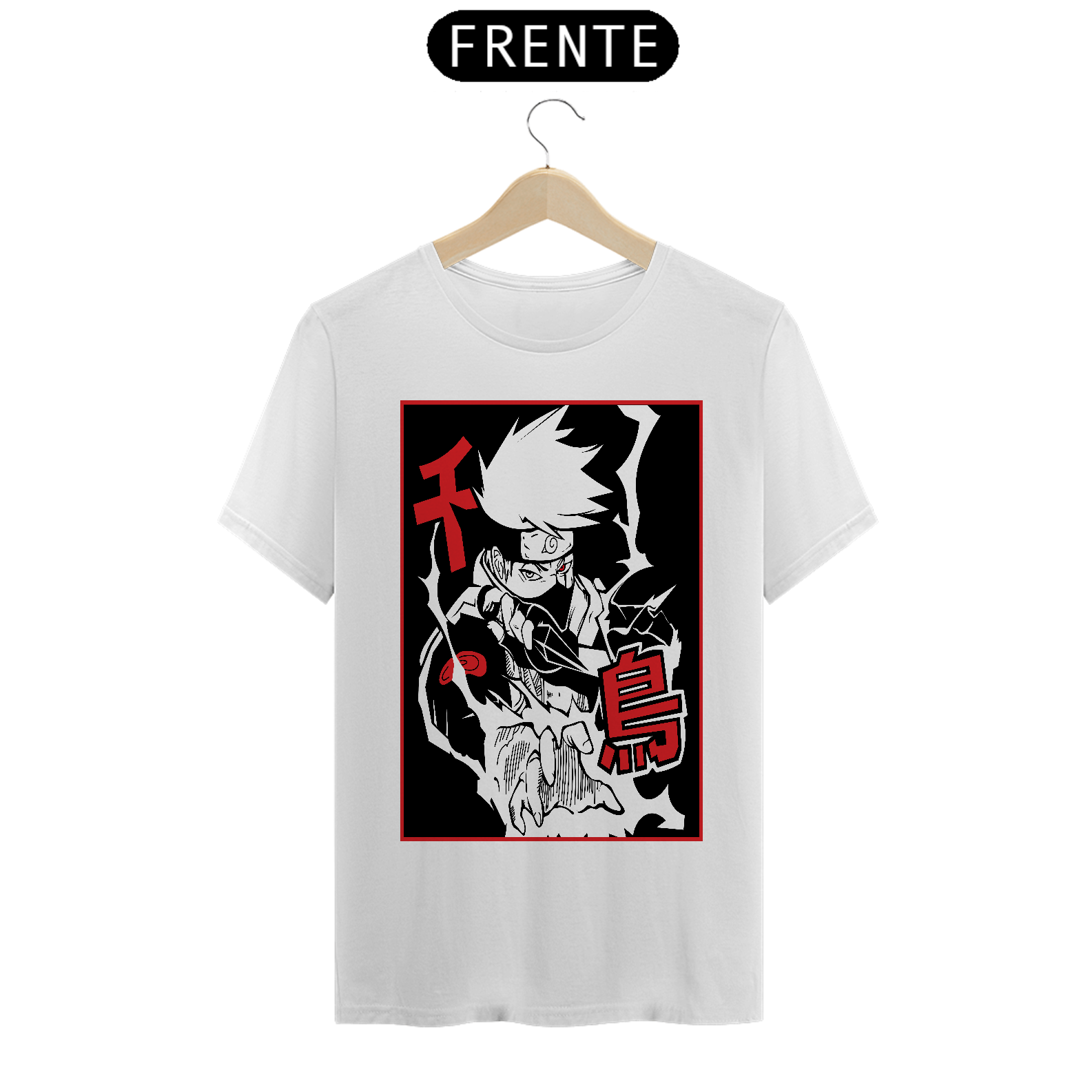 Camiseta Unissex: Kakashi Chidori