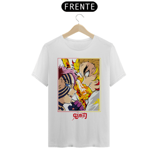 Camiseta Unissex: Rengoku vs Akaza