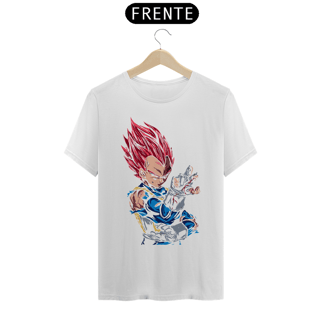 Nome do produto Camiseta Unissex: Vegeta Red