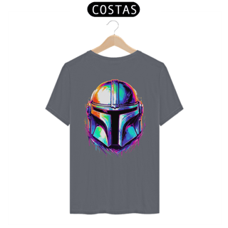 Nome do produto Camiseta Unissex: Mandalorian Helmet