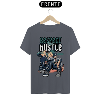 Nome do produto Camiseta Unissex: Respect the Hustle