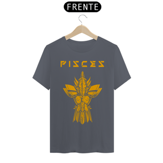 Nome do produto Camiseta Unissex: Pisces Gold Armor