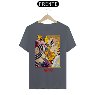 Nome do produto Camiseta Unissex: Rengoku vs Akaza