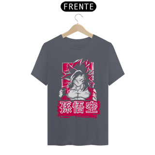 Nome do produto Camiseta Unissex: Goku Super Sayajin 4