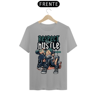 Nome do produto Camiseta Unissex: Respect the Hustle