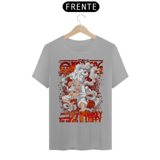 Nome do produto Camiseta Unissex: Luffy Nika Mod
