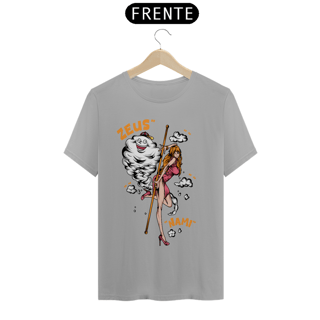Nome do produto Camiseta Unissex: Nami & Zeus