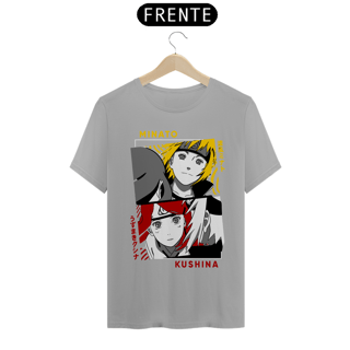 Nome do produto Camiseta Unissex: Rushina & Minato