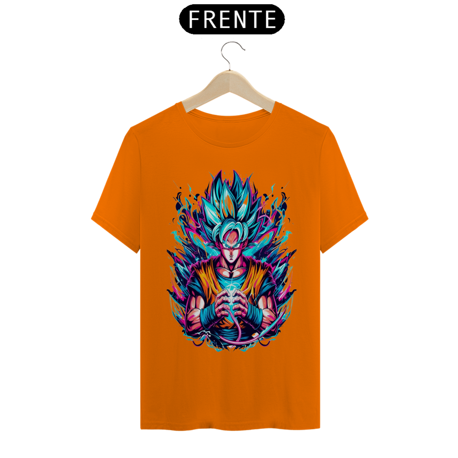 Camiseta Unissex: Goku Blue