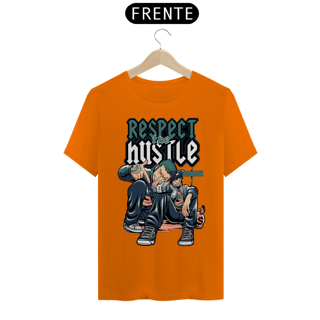 Nome do produto Camiseta Unissex: Respect the Hustle