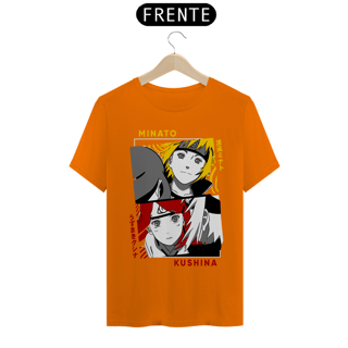 Nome do produto Camiseta Unissex: Rushina & Minato