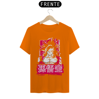 Nome do produto Camiseta Unissex: Goku Super Sayajin 4