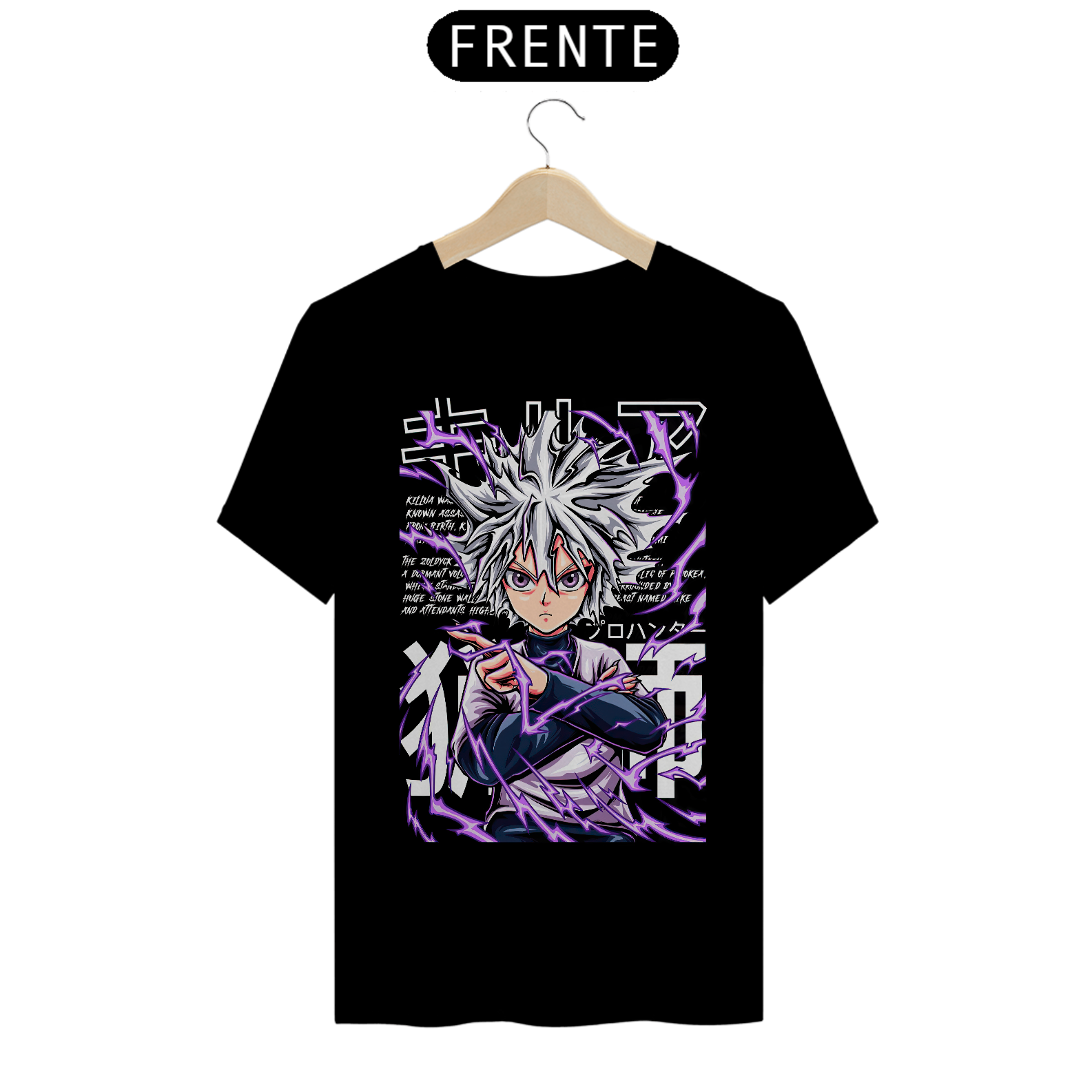 Camiseta Unissex: Killua Zoldyck