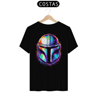 Nome do produto Camiseta Unissex: Mandalorian Helmet