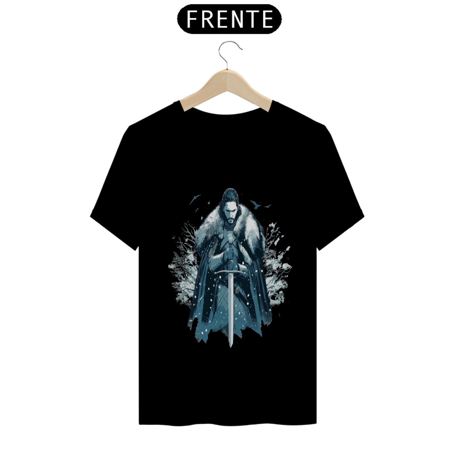 Camiseta Unissex: Jon Snow