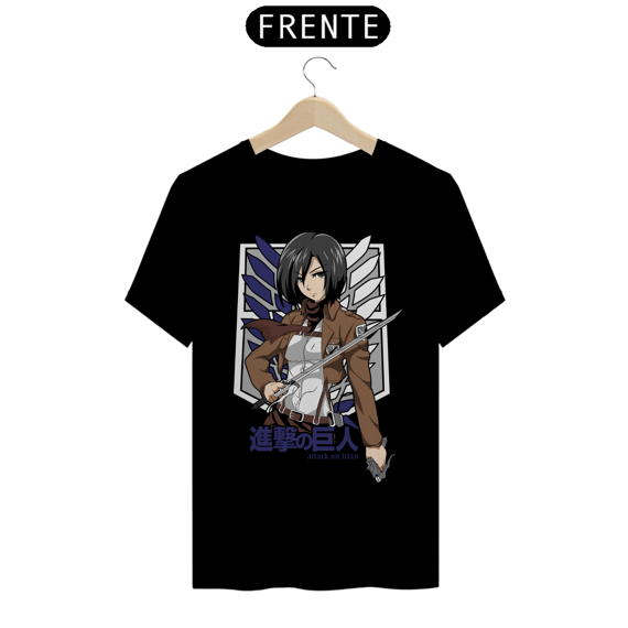 Camiseta Unissex: Mikasa 
