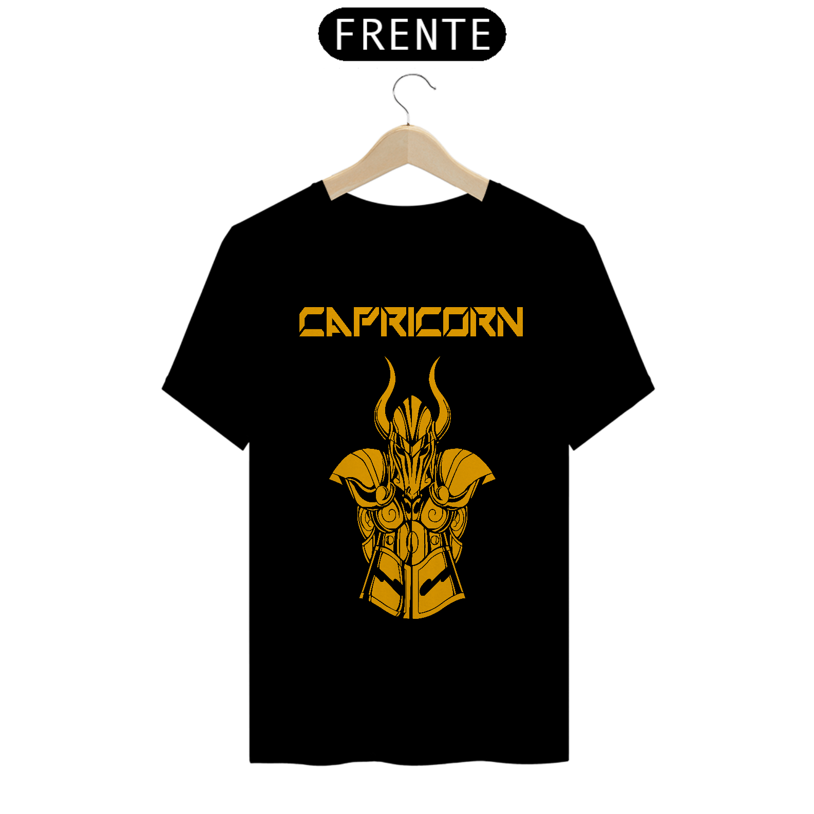 Camiseta Unissex: Pisces Gold Armor