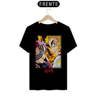 Nome do produto Camiseta Unissex: Rengoku vs Akaza