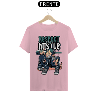 Nome do produto Camiseta Unissex: Respect the Hustle
