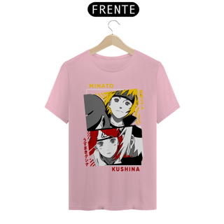 Nome do produto Camiseta Unissex: Rushina & Minato
