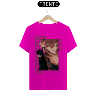 Nome do produto Camiseta Unissex: Megumi & Sukuna