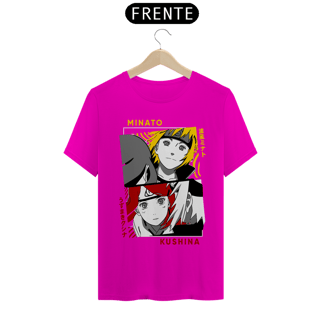 Nome do produto Camiseta Unissex: Rushina & Minato