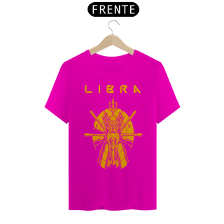 Nome do produto Camiseta Unissex: Libra Gold Armor