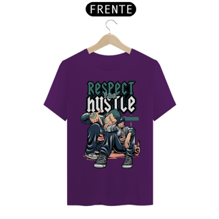 Nome do produto Camiseta Unissex: Respect the Hustle