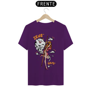 Nome do produto Camiseta Unissex: Nami & Zeus