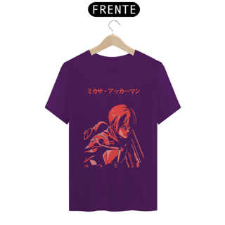 Nome do produto Camiseta Unissex: Mikasa Ackerman