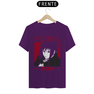 Nome do produto Camiseta Unissex: Uchiha Sasuke