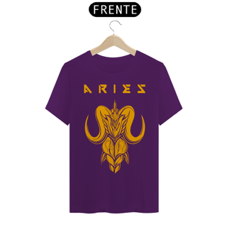 Nome do produto Camiseta Unissex: Aries Gold Armor