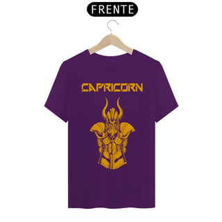 Nome do produto Camiseta Unissex: Capricorn Gold Armor