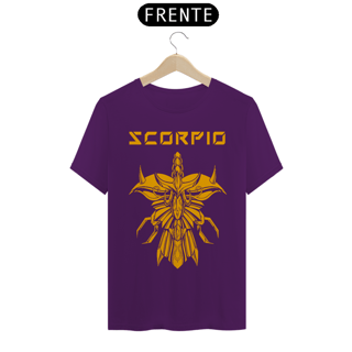 Nome do produto Camiseta Unissex: Scorpio Gold Armor