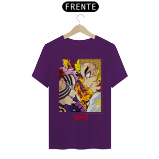 Nome do produto Camiseta Unissex: Rengoku vs Akaza