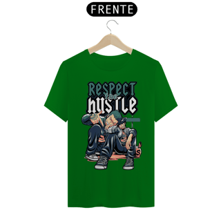 Nome do produto Camiseta Unissex: Respect the Hustle