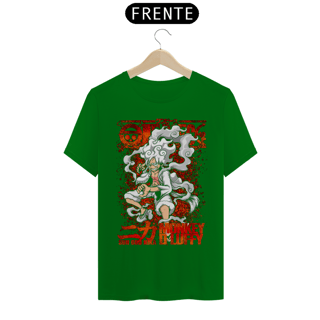Nome do produto Camiseta Unissex: Luffy Nika Mod