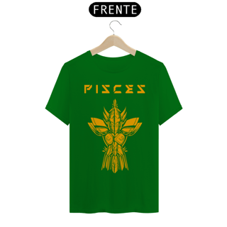 Nome do produto Camiseta Unissex: Pisces Gold Armor