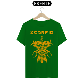 Nome do produto Camiseta Unissex: Scorpio Gold Armor