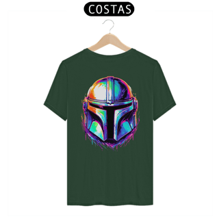 Nome do produto Camiseta Unissex: Mandalorian Helmet