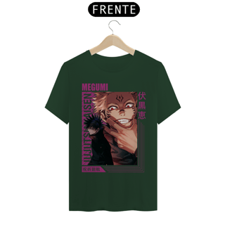 Nome do produto Camiseta Unissex: Megumi & Sukuna