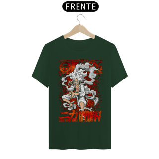 Nome do produto Camiseta Unissex: Luffy Nika Mod