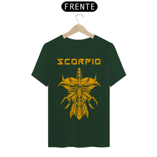 Nome do produto Camiseta Unissex: Scorpio Gold Armor