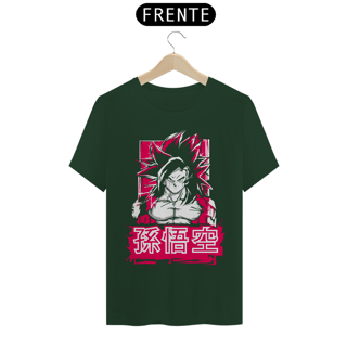 Nome do produto Camiseta Unissex: Goku Super Sayajin 4
