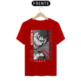 Nome do produto Camiseta Unissex: Espadachim Negro